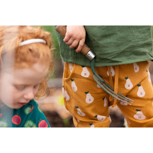 Summer Pears Organic Comfy Joggers-Little Green Radicals-Modern Rascals