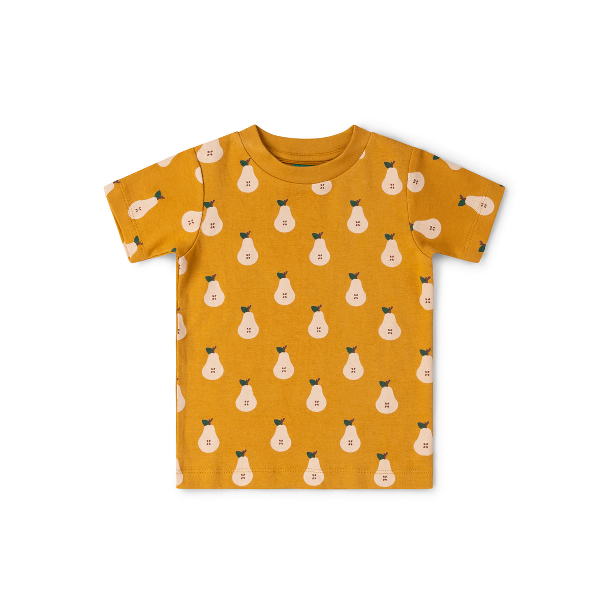 Summer Pears Short Sleeve T-Shirt - 1 Left Size 4-5 years-Little Green Radicals-Modern Rascals