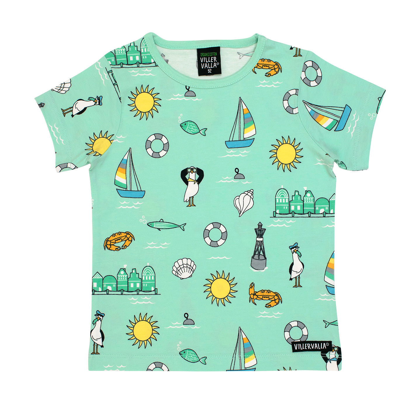 Summer Short Sleeve Shirt - Light Pear-Villervalla-Modern Rascals