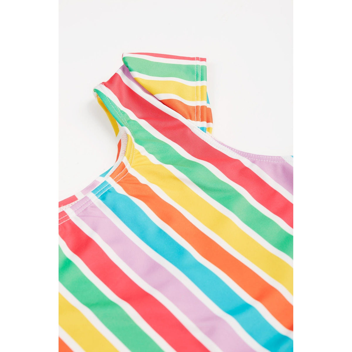 Summer Stripe Marina Swimsuit - 1 Left Size 7-8 years-Frugi-Modern Rascals