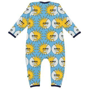 Sun And Moon Long Sleeve Suit - 1 Left Size 9-12 months-Smafolk-Modern Rascals