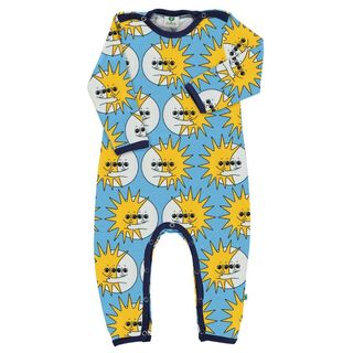 Sun And Moon Long Sleeve Suit - 1 Left Size 3-6 months-Smafolk-Modern Rascals