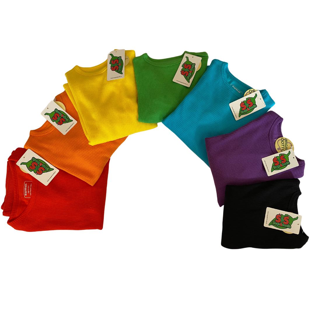 Sunflower Yellow Waffle Set - 1 Left Size 5-6 years-Slugs and Snails-Modern Rascals