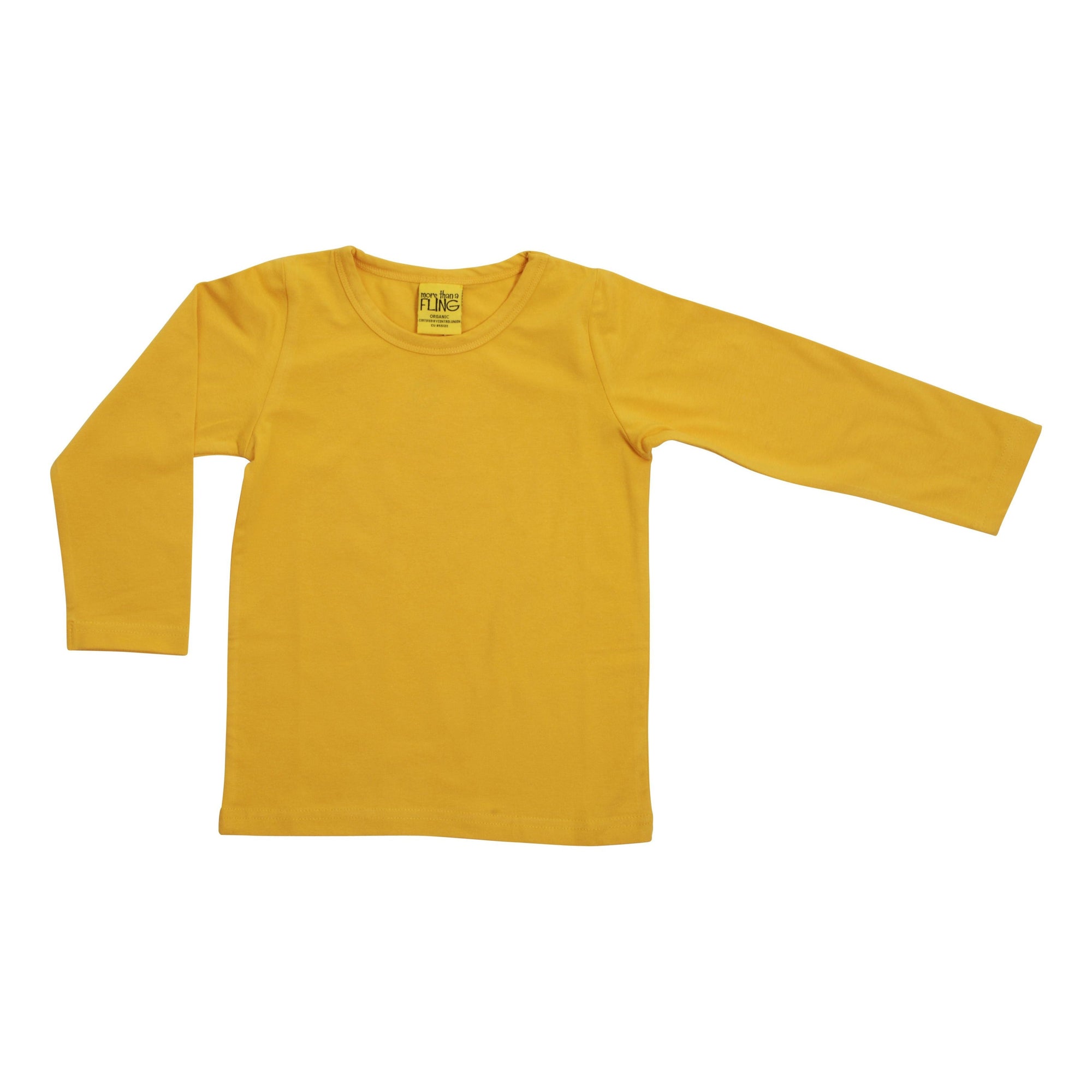 Sunset Gold Long Sleeve Shirt - 2 Left Size 2-4 & 10-12 years-More Than A Fling-Modern Rascals