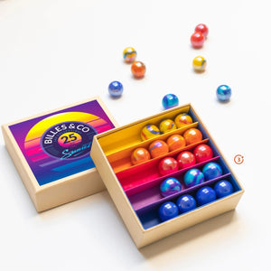 Sunset Marbles - Mini Box-Billes and Co-Modern Rascals