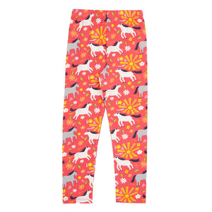 Sunshine Ponies Libby Leggings - 2 Left Size 2-3 & 8-9 years-Frugi-Modern Rascals