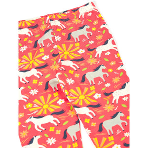 Sunshine Ponies Libby Leggings - 2 Left Size 2-3 & 8-9 years-Frugi-Modern Rascals