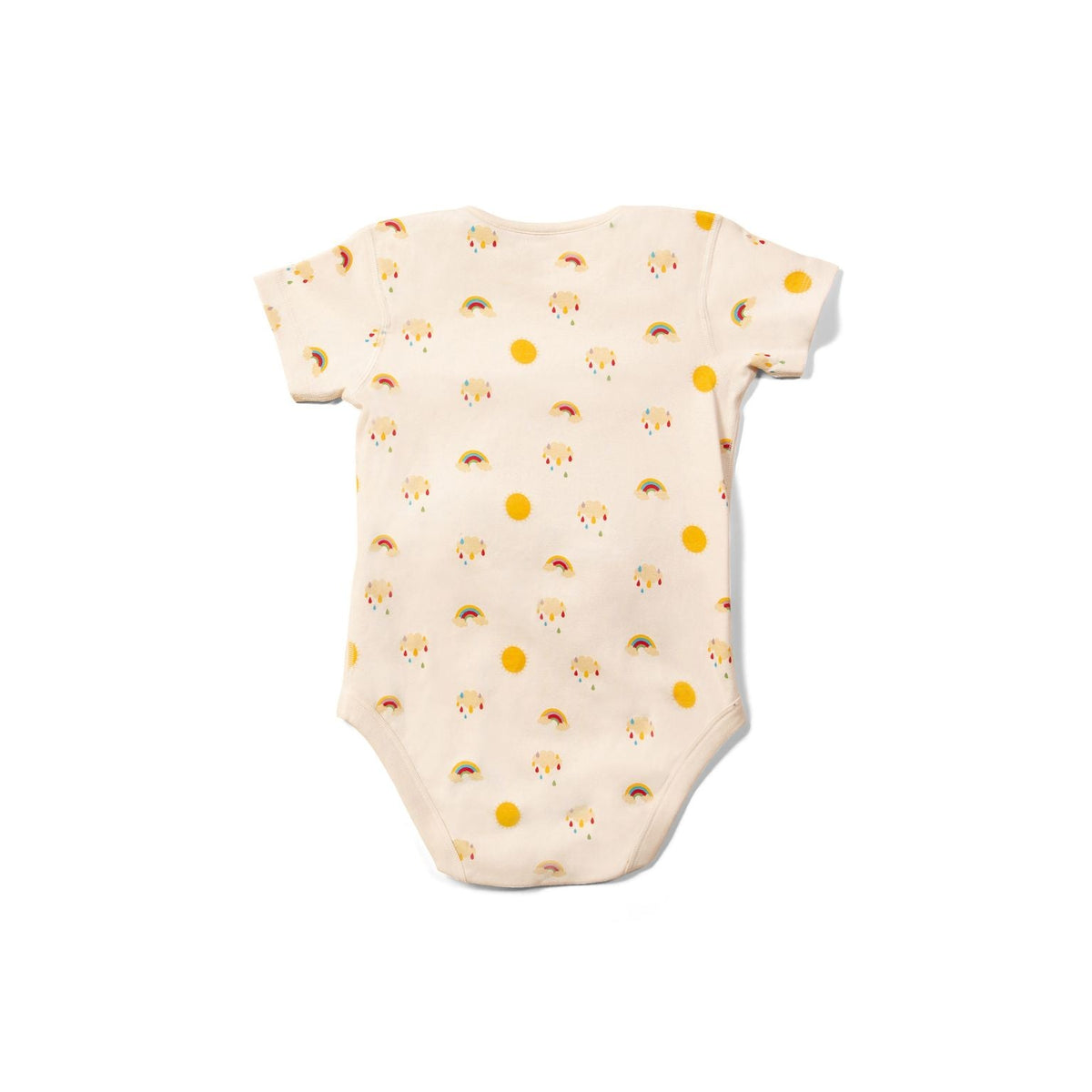 Sunshine & Rainbows Easy Feeding Adaptive Onesie-Little Green Radicals-Modern Rascals