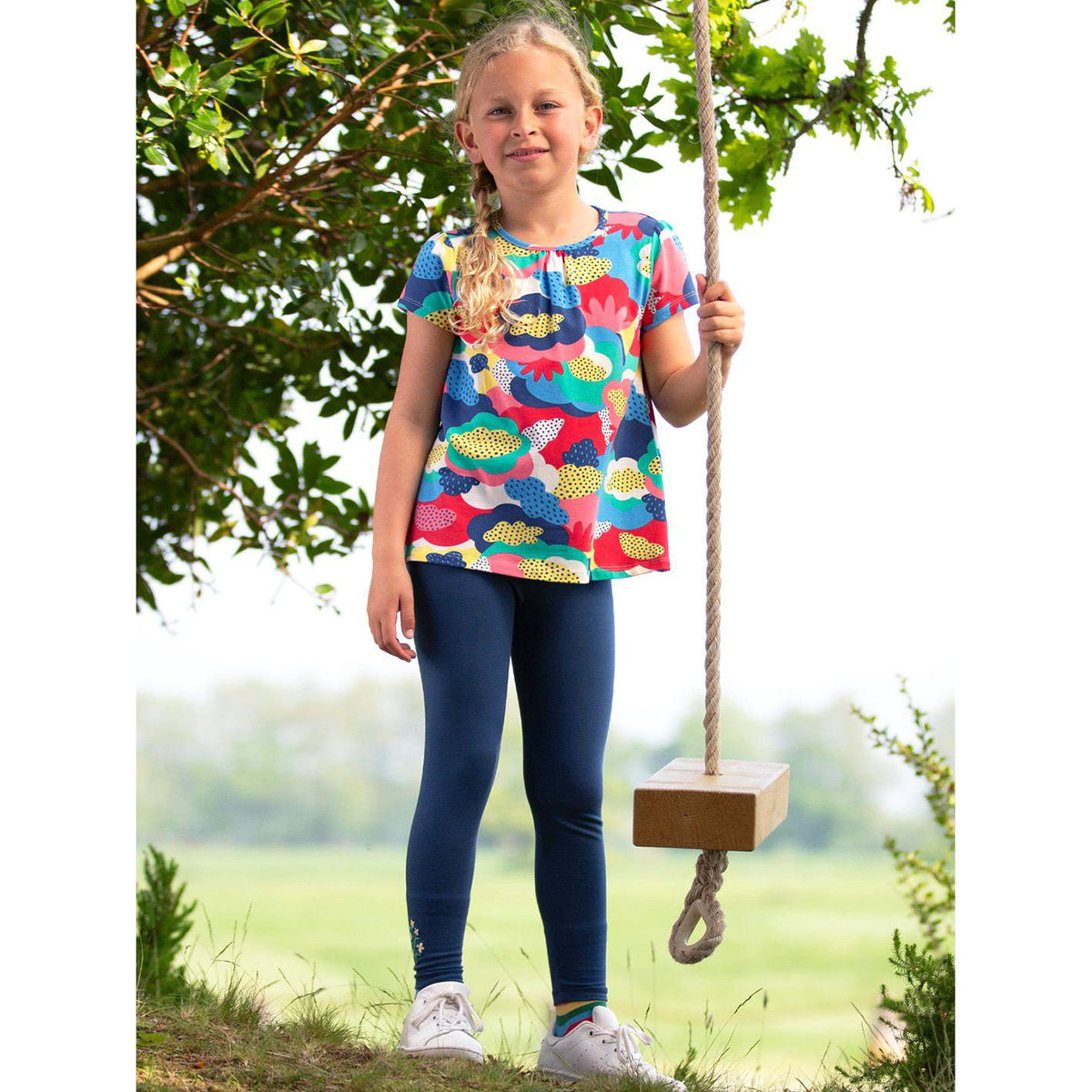 Super Doodle Short Sleeve Tunic - 1 Left Size 7-8 years-Kite-Modern Rascals