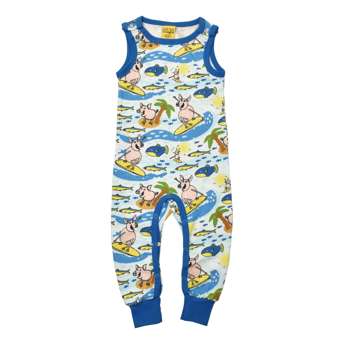 Surf Pig - Blue Dungarees-Duns Sweden-Modern Rascals
