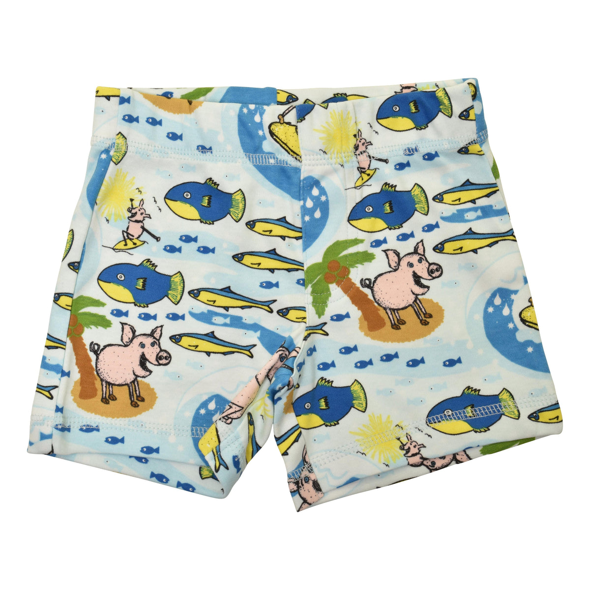 Surf Pig - Blue Shorts-Duns Sweden-Modern Rascals