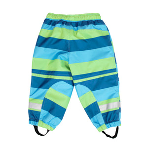 Surf Stripe Waterproof Rain Pants - Size 6-7 years/ 122 cm-Villervalla-Modern Rascals
