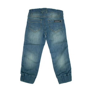 Sweat Denim Trousers - Washed Ink - 2 Left Size 10-11 & 11-12 years-Villervalla-Modern Rascals