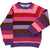 Sweatshirt With Stripes & Front Pocket - Purple Heart - 2 Left Size 3-4 years-Smafolk-Modern Rascals