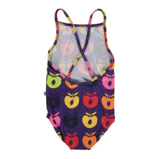 Swimsuit With Retro Apples in Purple Heart - 1 Left Size 2-3 years-Smafolk-Modern Rascals