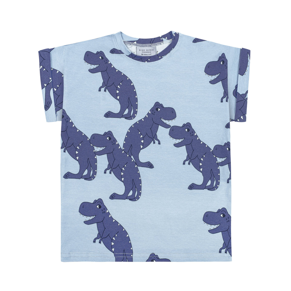 T-Rex T-Shirt - 1 Left Size 8-10 years-Dear Sophie-Modern Rascals