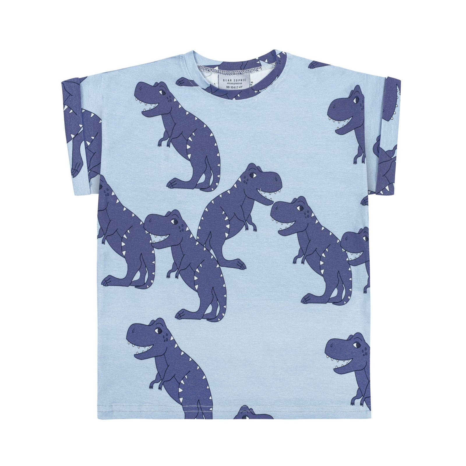 T-Rex T-Shirt - 2 Left Size 6-8 & 8-10 years-Dear Sophie-Modern Rascals
