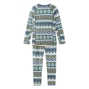 Taitoa Merino Wool Thermal Base Layer Set - Green Clay-Reima-Modern Rascals