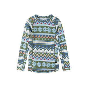 Taitoa Merino Wool Thermal Base Layer Set - Green Clay-Reima-Modern Rascals