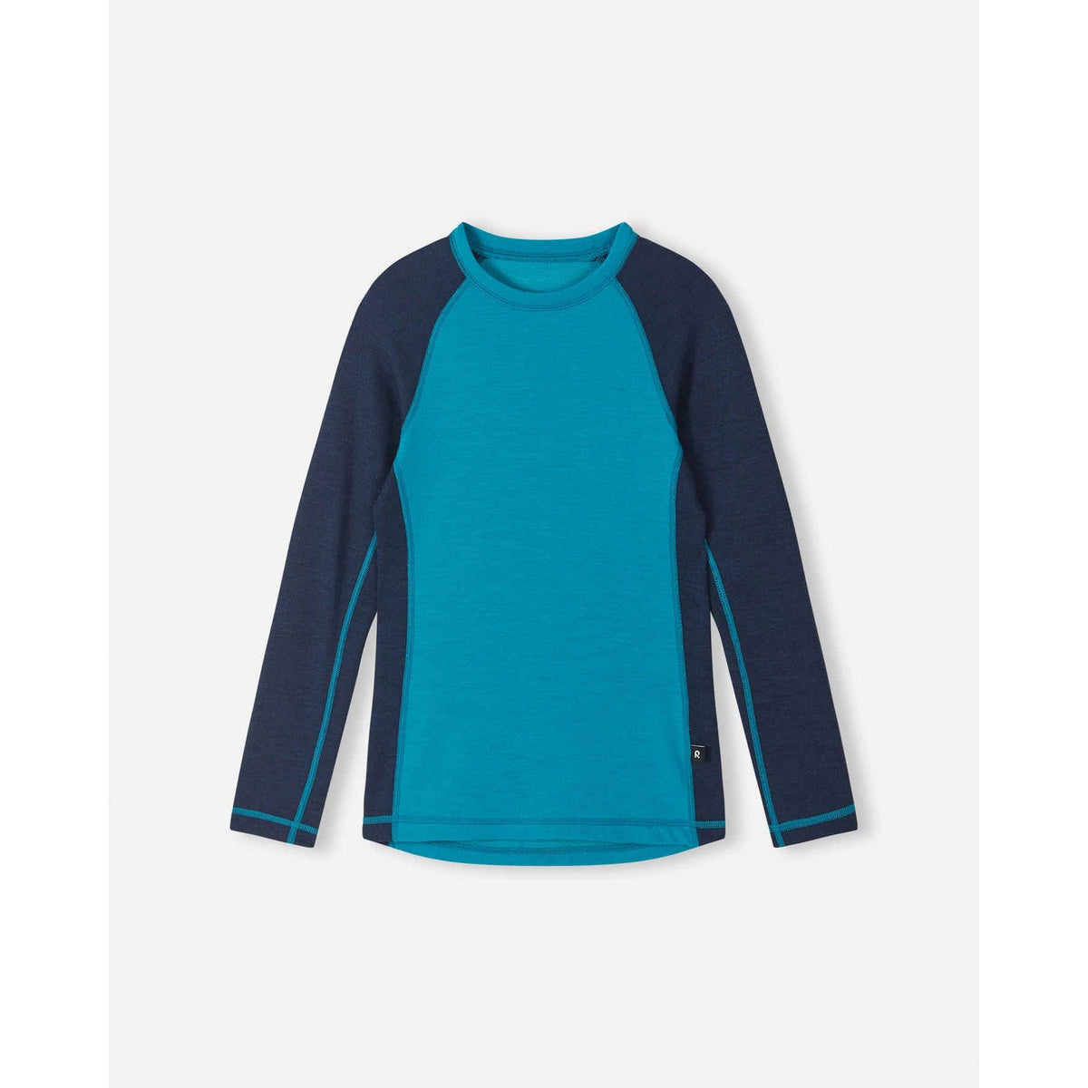 Taitoa Wool-Lyocell Blend Base Layer Set - Aquatic Blue - Solid-Reima-Modern Rascals