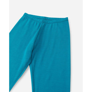 Taitoa Wool-Lyocell Blend Base Layer Set - Aquatic Blue - Solid-Reima-Modern Rascals