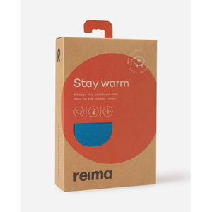 Taitoa Wool-Lyocell Blend Base Layer Set - Aquatic Blue - Solid-Reima-Modern Rascals