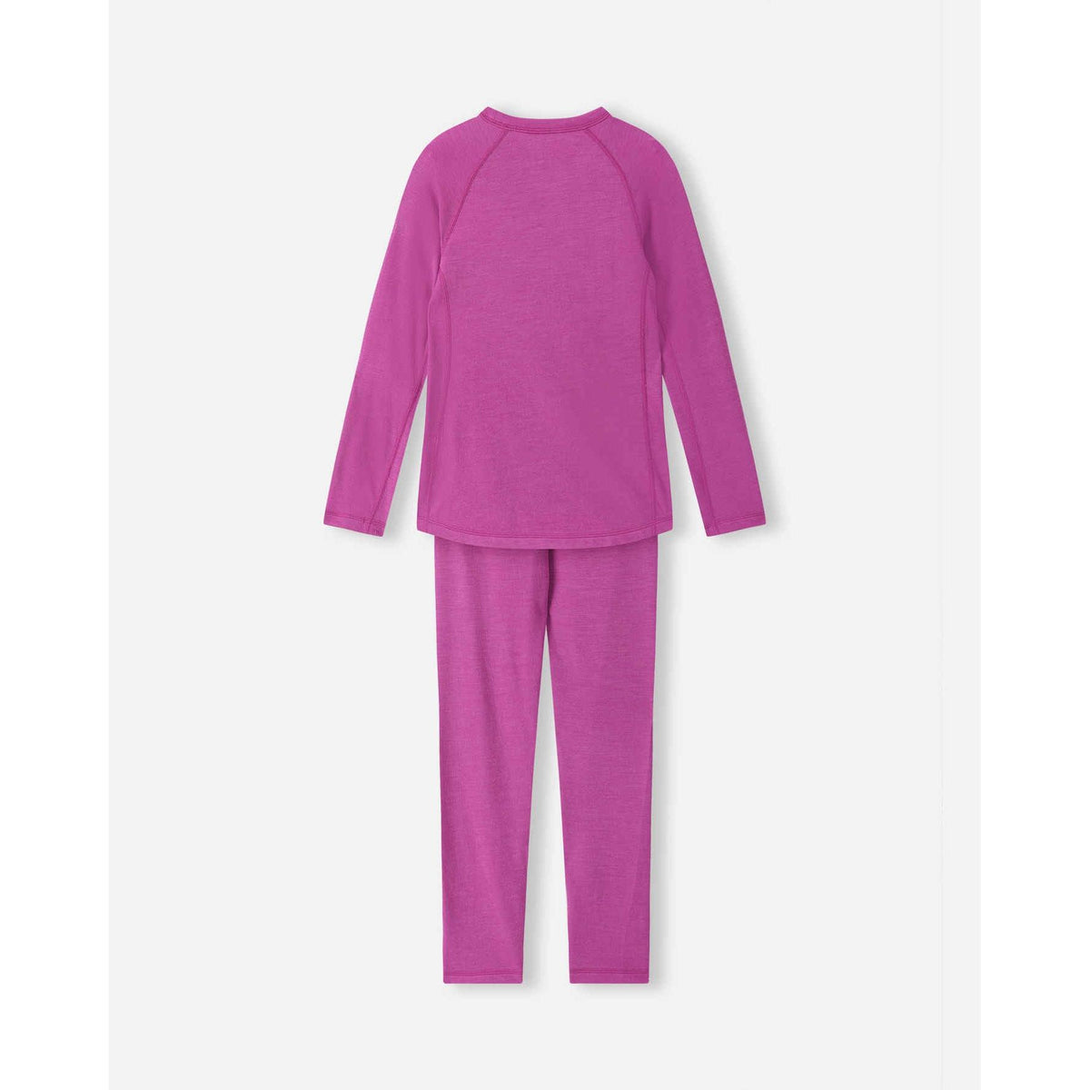 Taitoa Wool-Lyocell Blend Base Layer Set - Fucshia - Solid-Reima-Modern Rascals