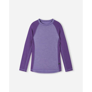 Taitoa Wool-Lyocell Blend Base Layer Set - Misty Violet - Solid-Reima-Modern Rascals