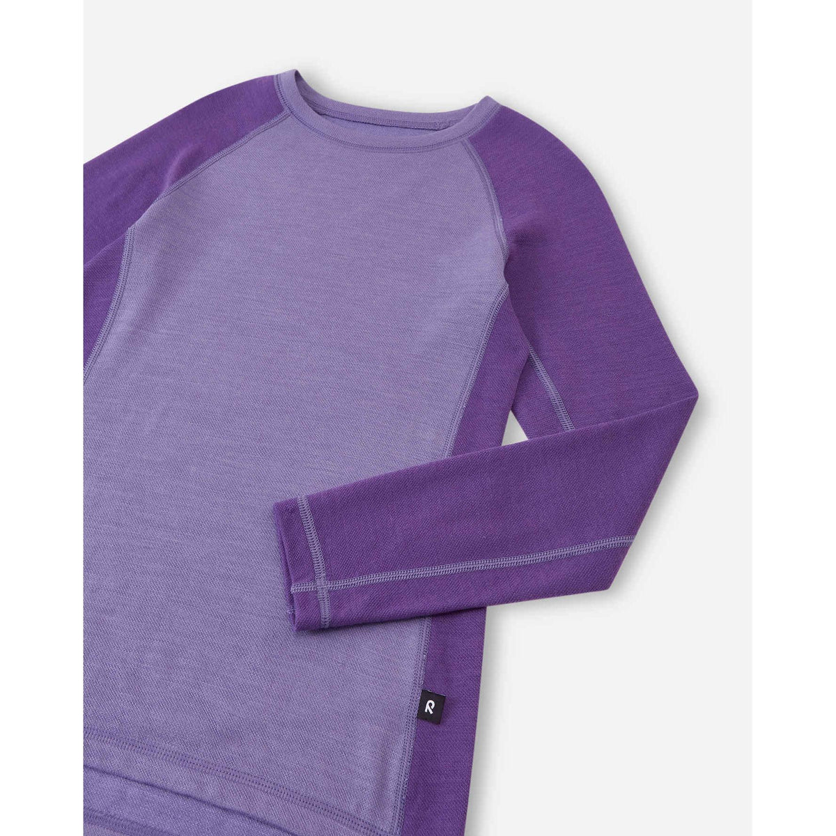Taitoa Wool-Lyocell Blend Base Layer Set - Misty Violet - Solid-Reima-Modern Rascals