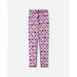 Taitoa Wool-Lyocell Blend Base Layer Set - Pale Rose - Print-Reima-Modern Rascals