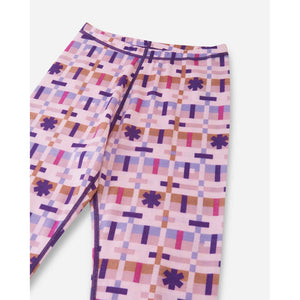 Taitoa Wool-Lyocell Blend Base Layer Set - Pale Rose - Print-Reima-Modern Rascals