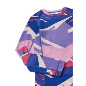 Taitoa Wool-Lyocell Blend Thermal Base Layer Set - Breezy Violet - 2 Left Size 3-4 & 13-14 years-Reima-Modern Rascals