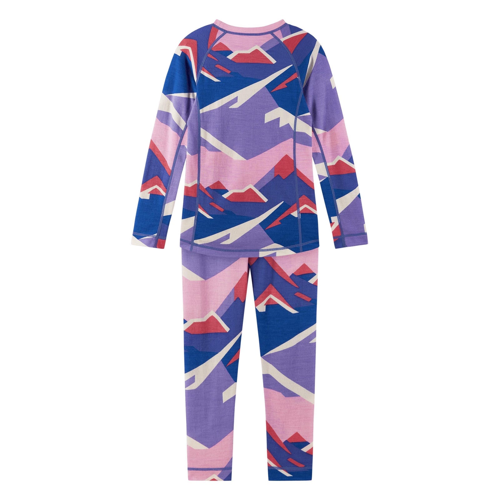 Taitoa Wool-Lyocell Blend Thermal Base Layer Set - Breezy Violet - 2 Left Size 3-4 & 13-14 years-Reima-Modern Rascals