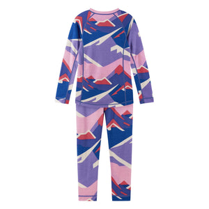 Taitoa Wool-Lyocell Blend Thermal Base Layer Set - Breezy Violet - 2 Left Size 3-4 & 13-14 years-Reima-Modern Rascals