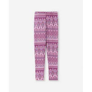 Taitoa Wool-Lyocell Blend Thermal Base Layer Set - Grey Pink - 2 Left Size 3-4 & 13-14 years-Reima-Modern Rascals