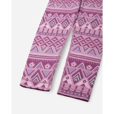 Taitoa Wool-Lyocell Blend Thermal Base Layer Set - Grey Pink - 2 Left Size 3-4 & 13-14 years-Reima-Modern Rascals