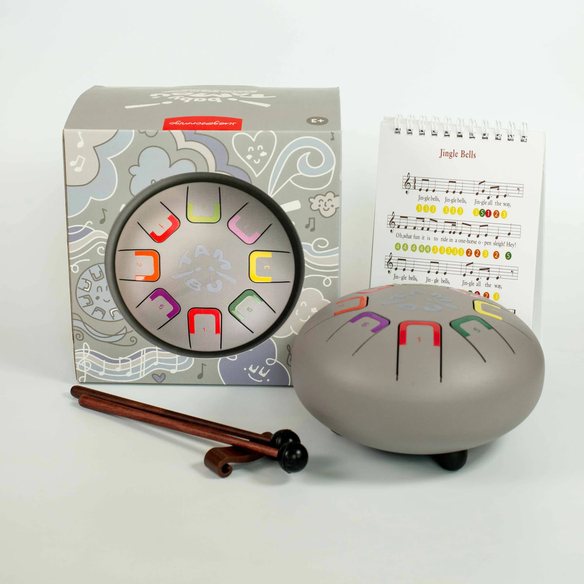 Tambu 6" 8 Tones Tongue Drum - Smoky Loky-Tambu-Modern Rascals