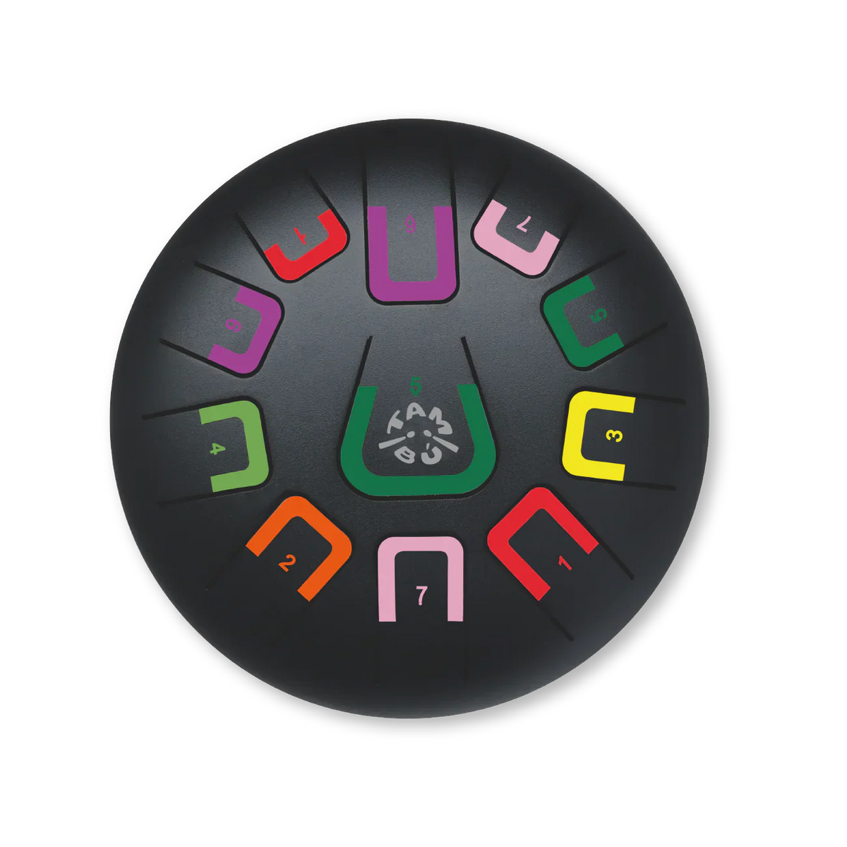 Tambu 8" 11 Tones Tongue Drum - Black Nature-Tambu-Modern Rascals