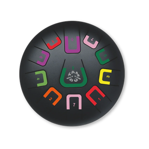 Tambu 8" 11 Tones Tongue Drum - Black Nature-Tambu-Modern Rascals
