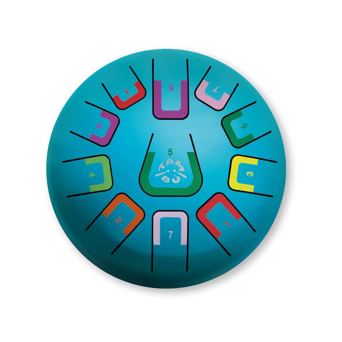 Tambu 8" 11 Tones Tongue Drum - Calm Sky-Tambu-Modern Rascals