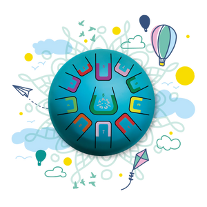 Tambu 8" 11 Tones Tongue Drum - Calm Sky-Tambu-Modern Rascals