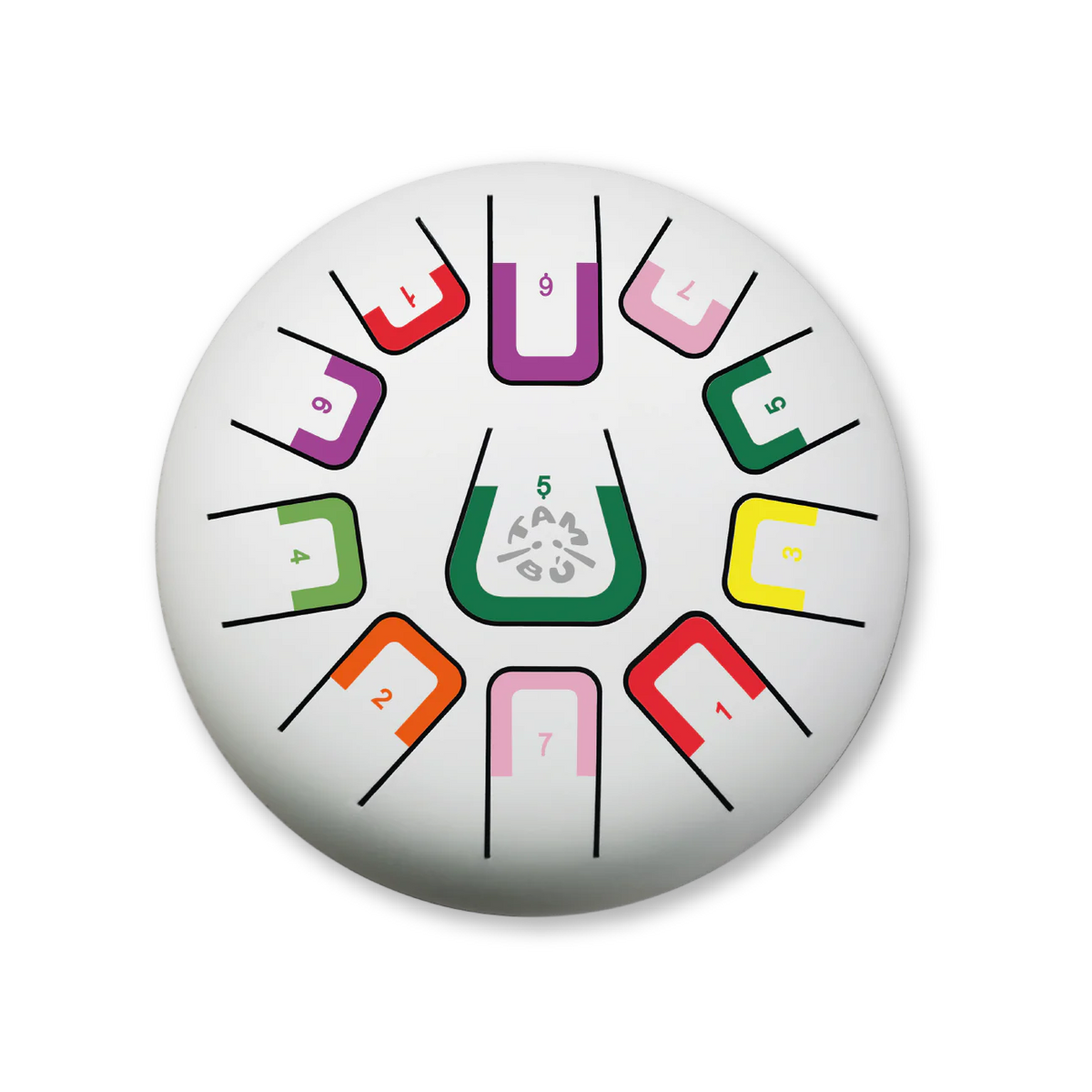 Tambu 8" 11 Tones Tongue Drum - Iceberg Dream-Tambu-Modern Rascals