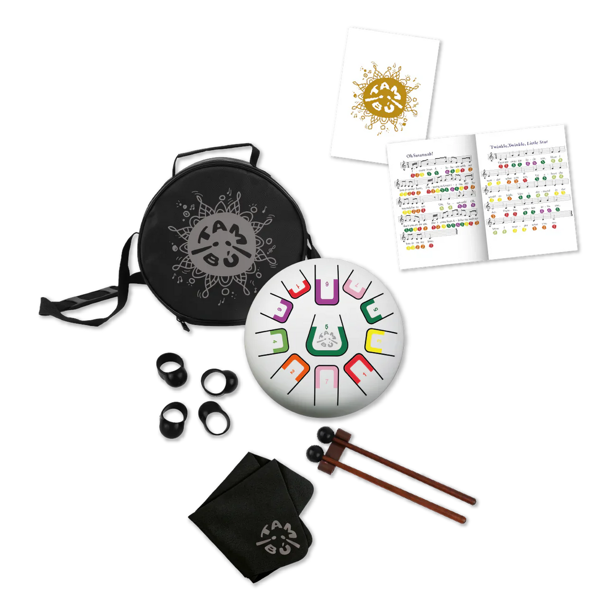 Tambu 8" 11 Tones Tongue Drum - Iceberg Dream-Tambu-Modern Rascals