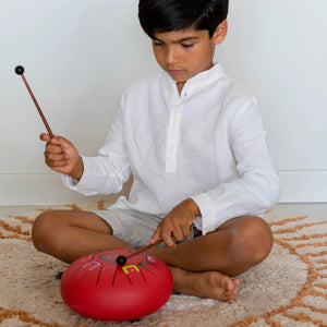 Tambu 8" 11 Tones Tongue Drum - Scarlet Sunset-Tambu-Modern Rascals