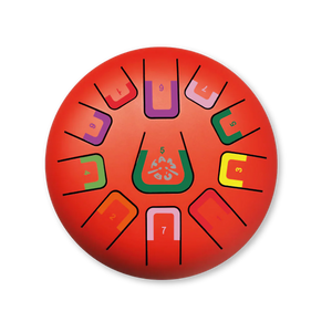 Tambu 8" 11 Tones Tongue Drum - Scarlet Sunset-Tambu-Modern Rascals