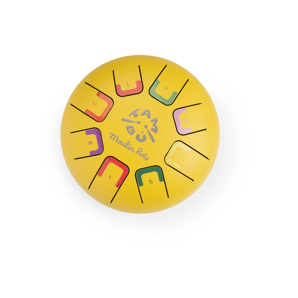 Tambu x Moulin Roty 6" 8 Tones Tongue Drum - Popipop-Tambu-Modern Rascals
