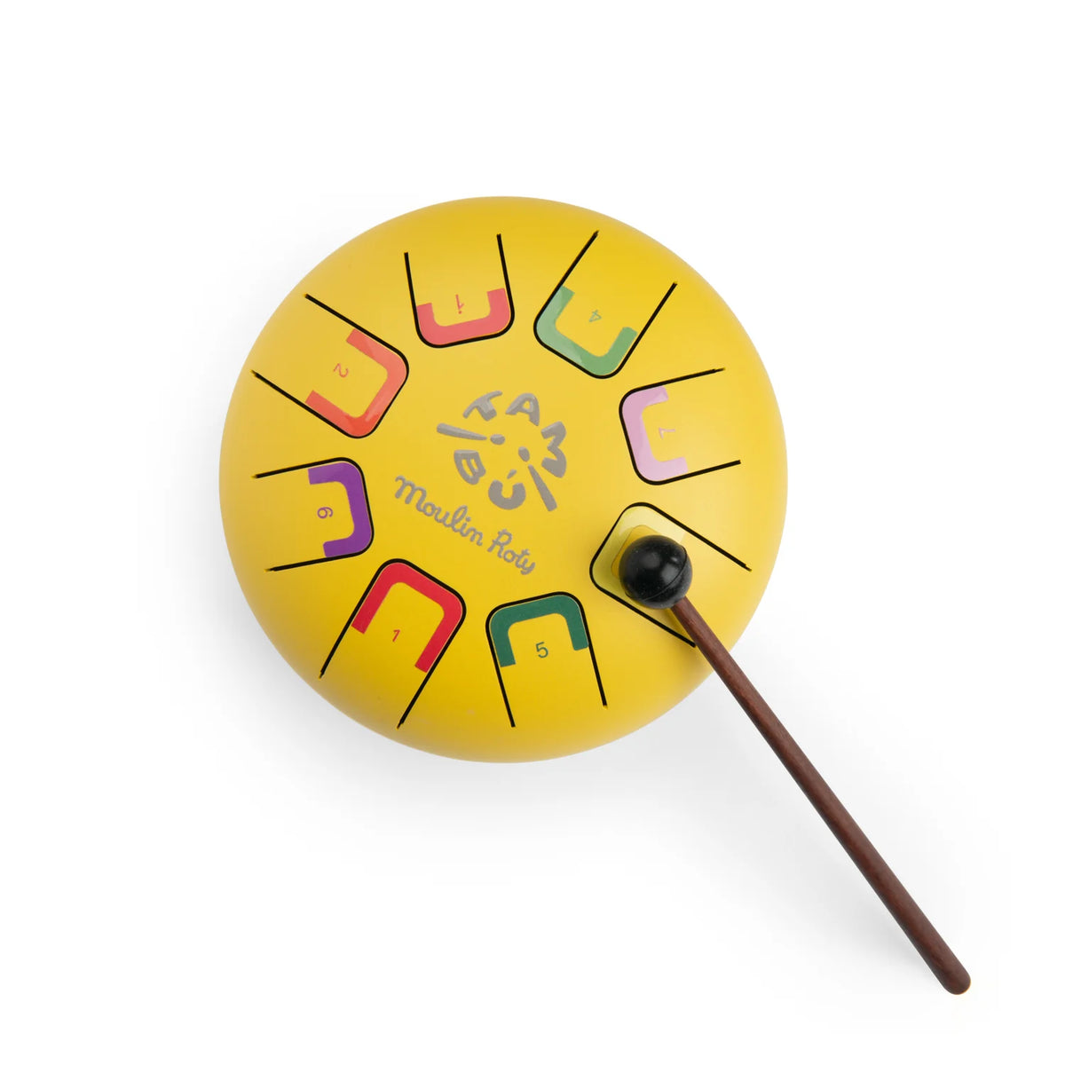 Tambu x Moulin Roty 6" 8 Tones Tongue Drum - Popipop-Tambu-Modern Rascals