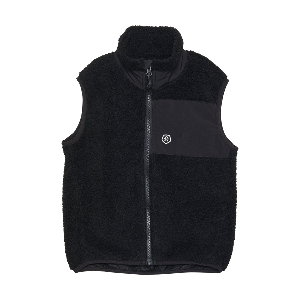 Teddy Fleece Vest in Black - 1 Left Size 3-4 years-Color Kids-Modern Rascals