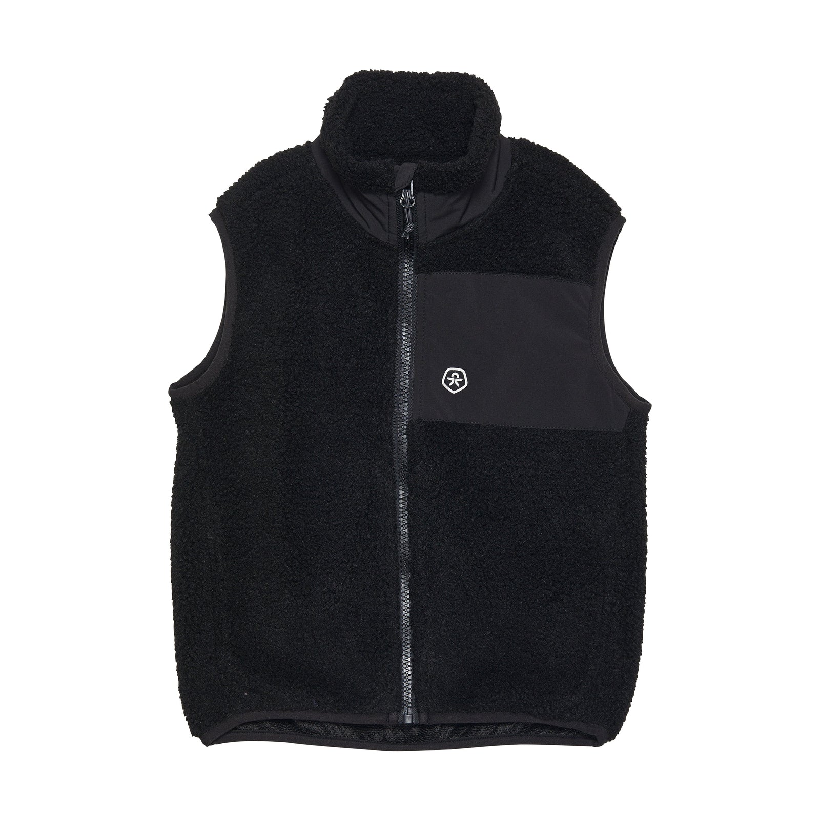 Teddy Fleece Vest in Black - 1 Left Size 3-4 years-Color Kids-Modern Rascals