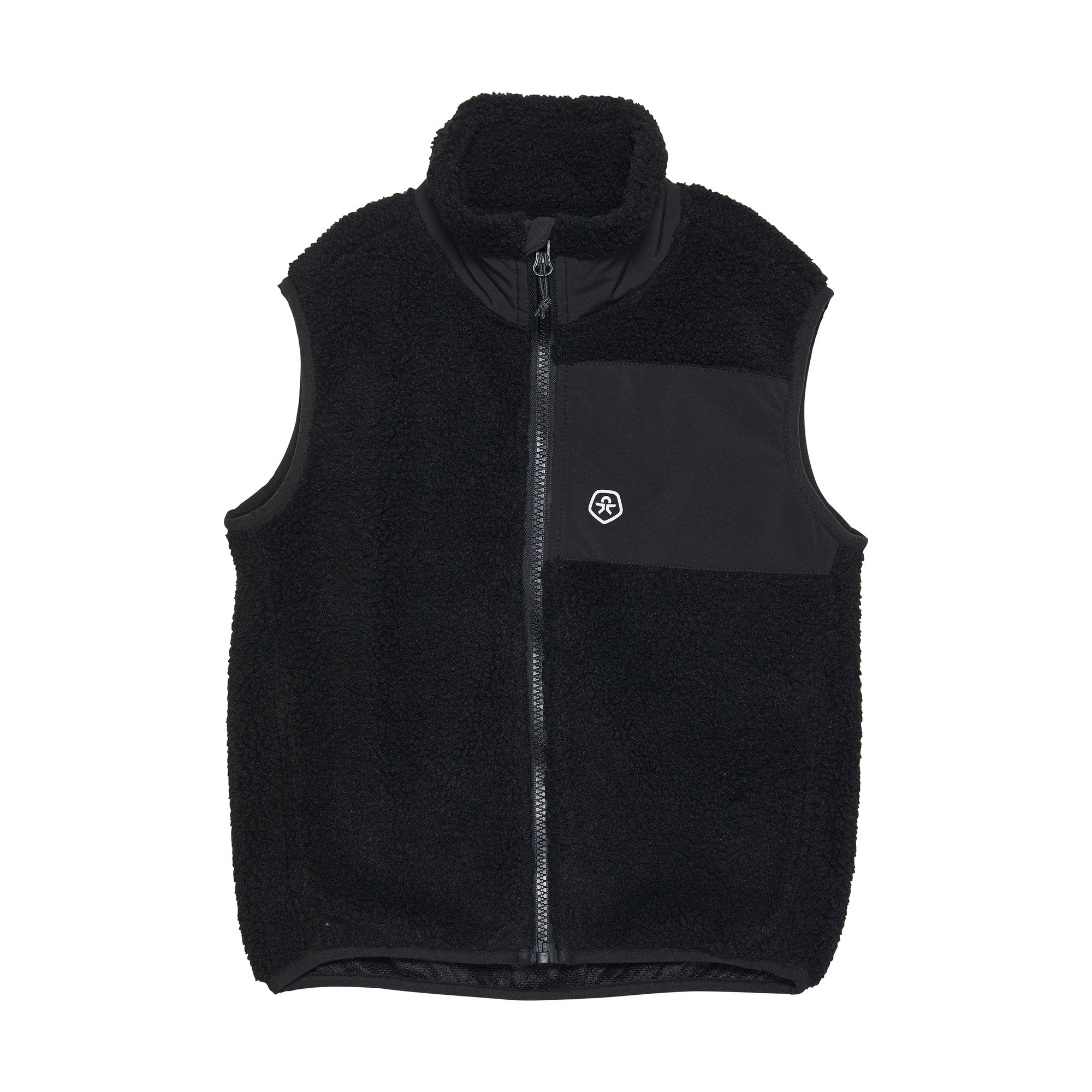 Teddy Fleece Vest in Black - 1 Left Size 3-4 years-Color Kids-Modern Rascals